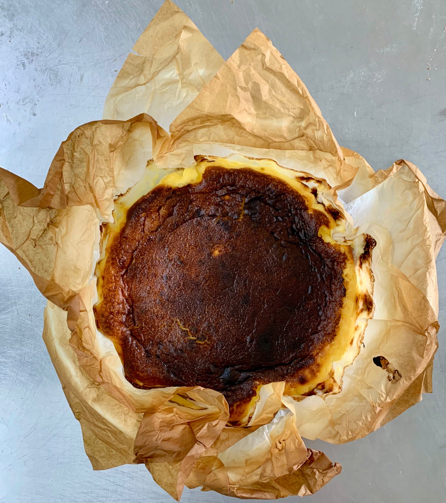 Basque Cheesecake (Cheesecake Basco)