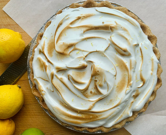 Tarte de limão e maracujá