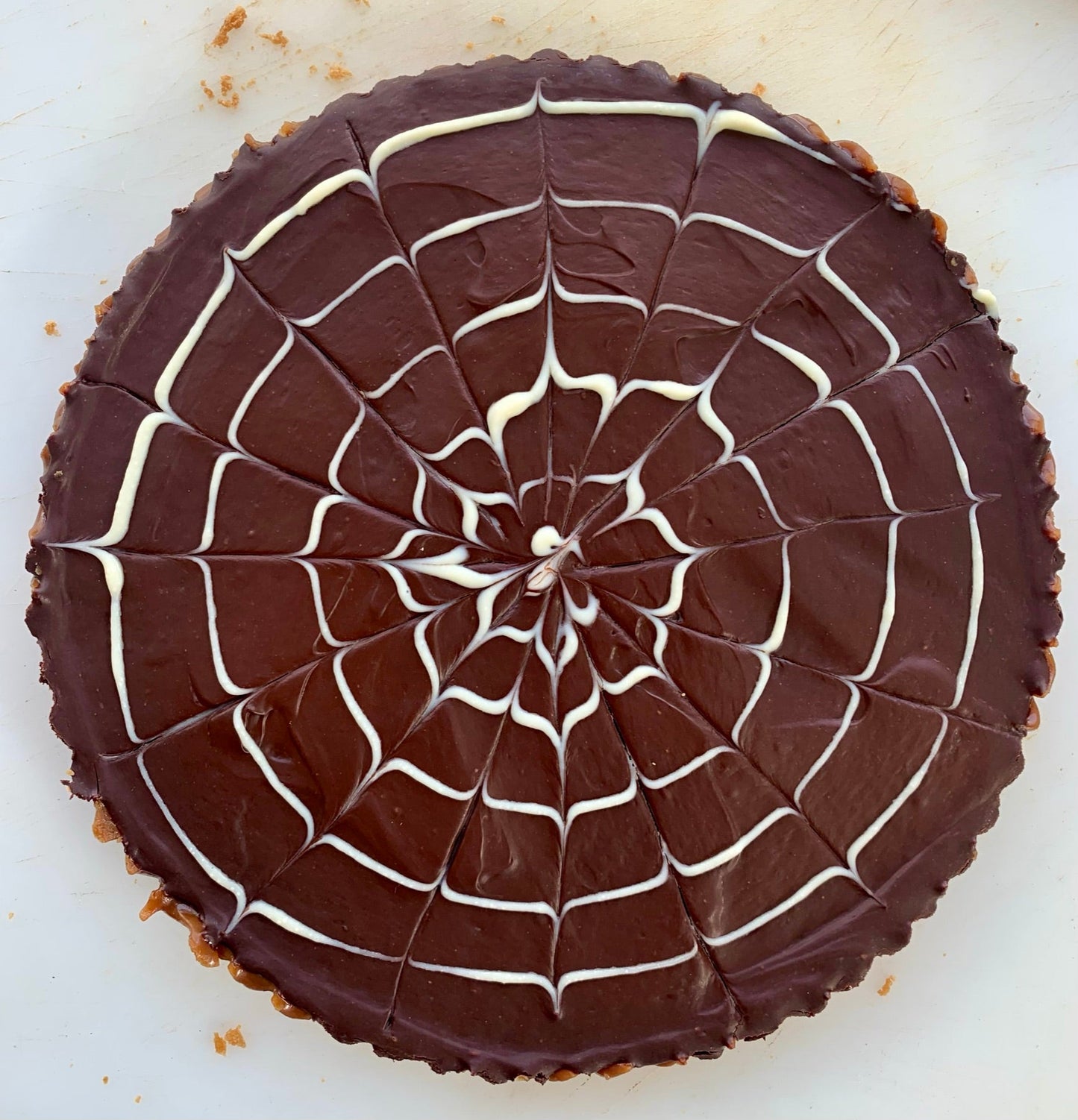 Millionaire’s Tart (Tarte de caramelo e chocolate)