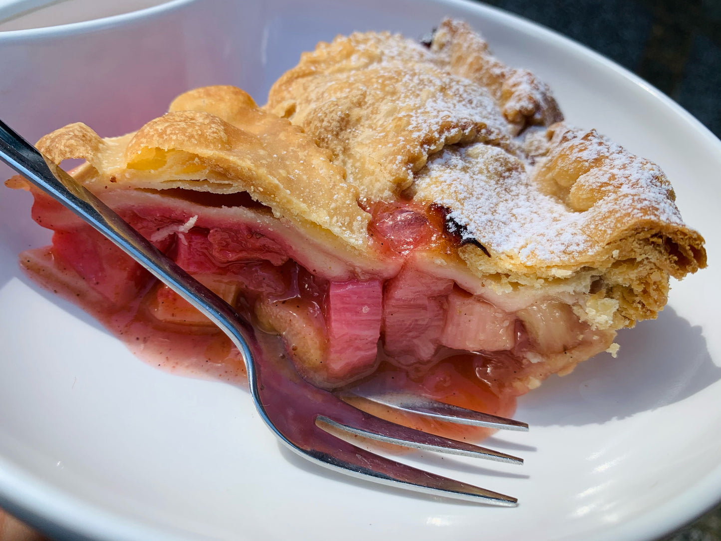 Rhubarb Strawberry Pie