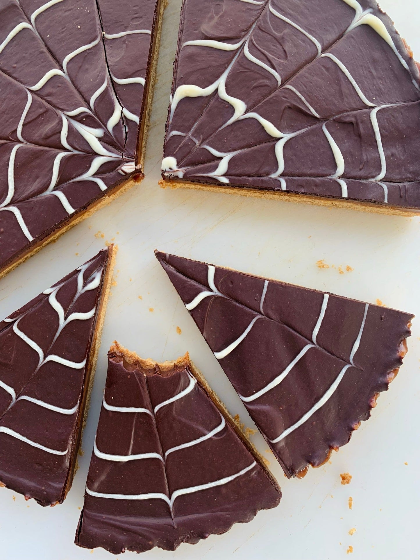 Millionaire’s Tart (Tarte de caramelo e chocolate)