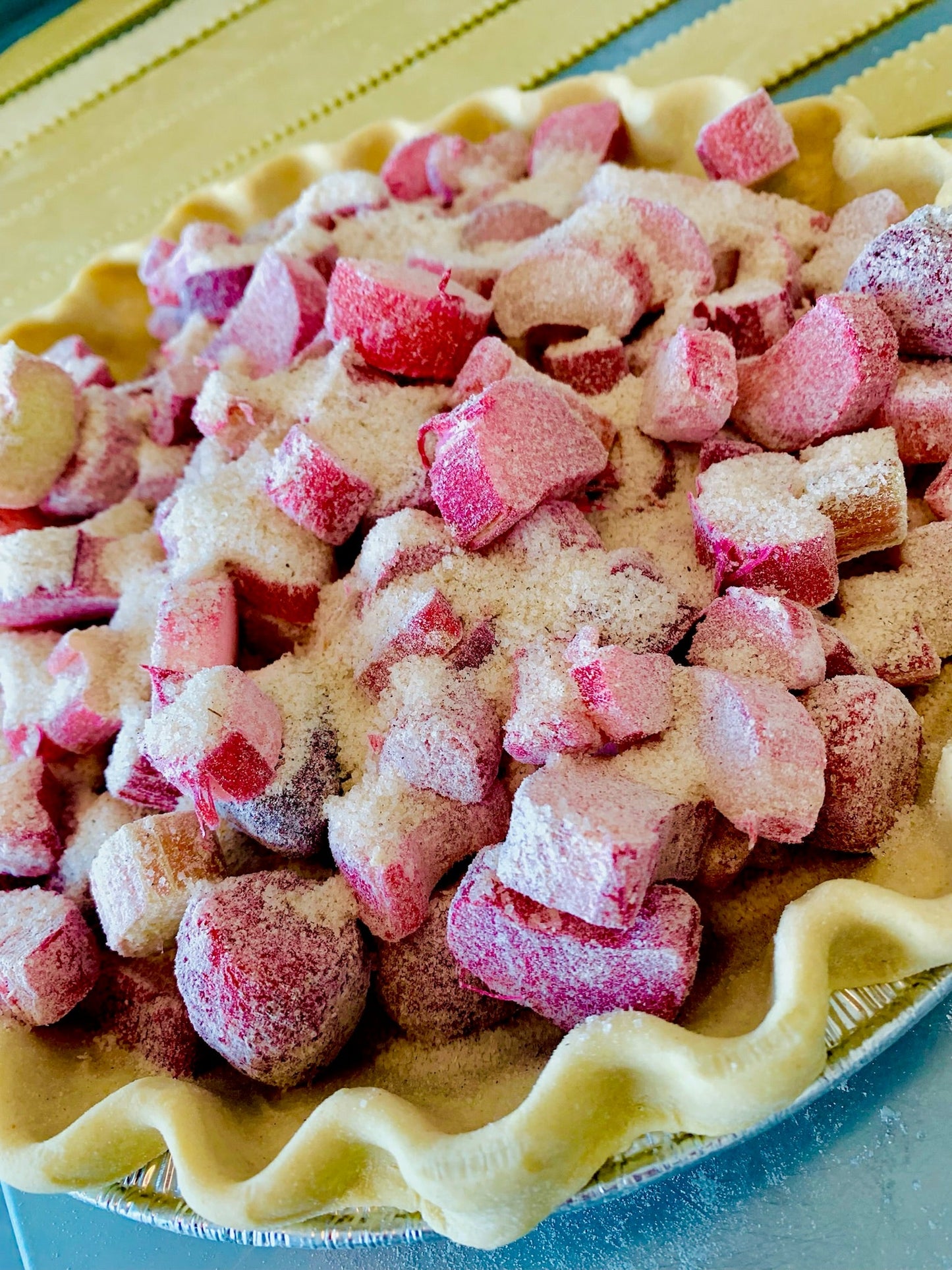 Rhubarb Strawberry Pie