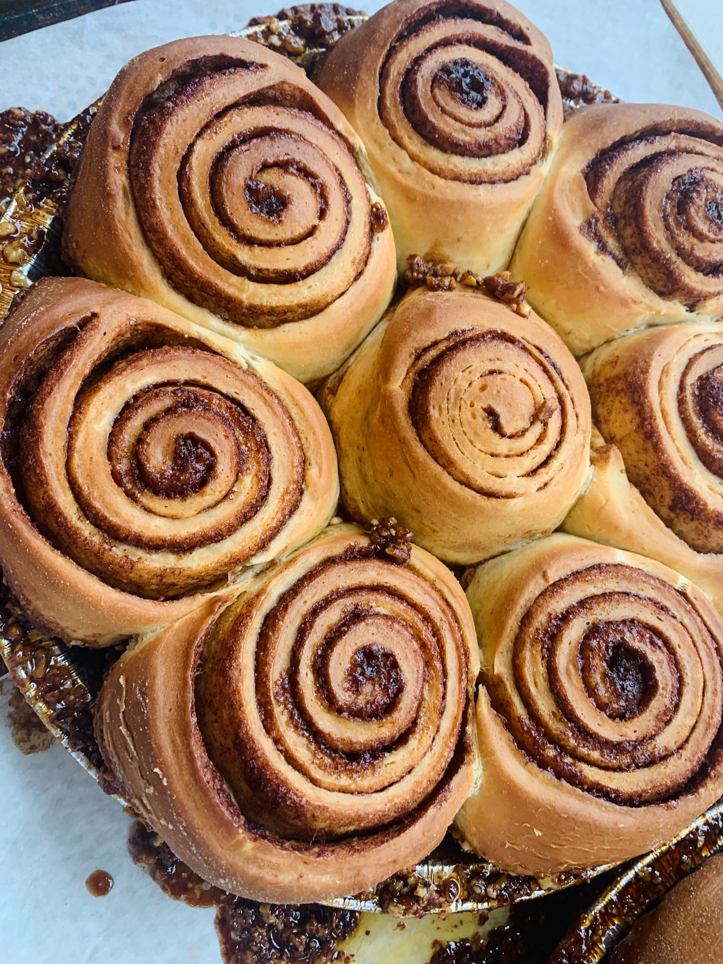 Sticky Buns (Rolos de canela caramelizados)